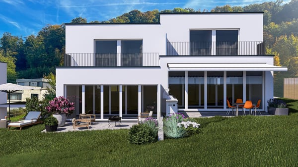 Sonnige Doppeleinfamilienhäuser an erhöhter Lage in Pratteln mit Weitsicht 5