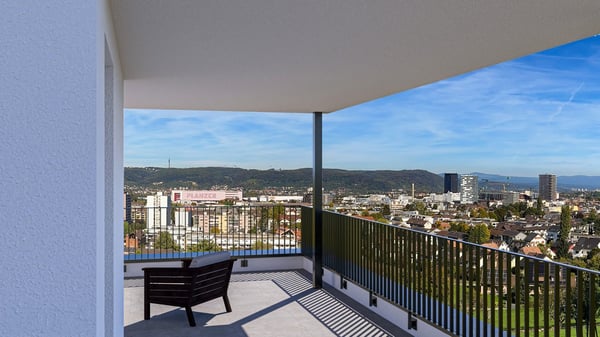 Sonnige Doppeleinfamilienhäuser an erhöhter Lage in Pratteln mit Weitsicht 16