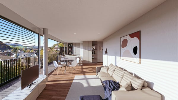 Lichtdurchflutetes Mehrfamilienhaus mit 7 Wohneinheiten in Gelterkinden 4