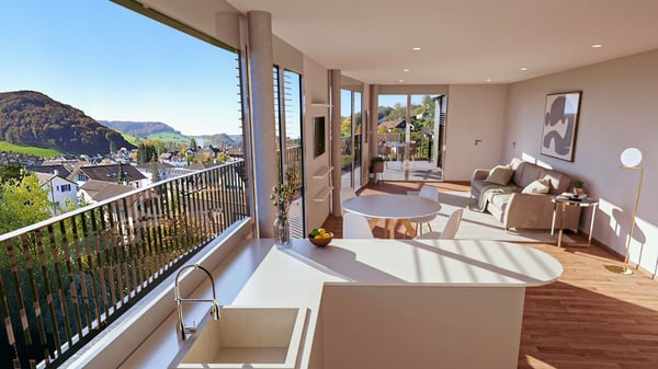 Lichtdurchflutetes Mehrfamilienhaus mit 7 Wohneinheiten in Gelterkinden 5