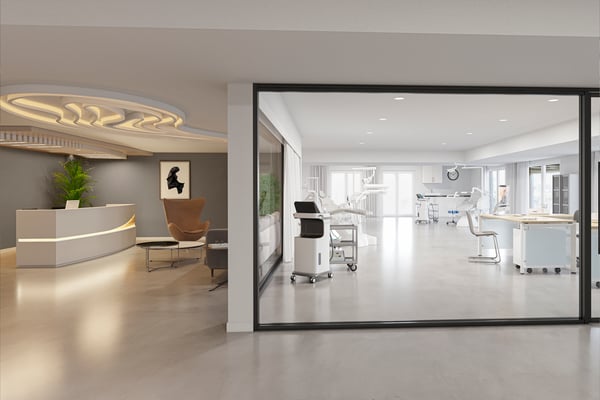 Medizinische Praxis im Stadion Schaffhausen mit Gestaltungsfreiheit 1