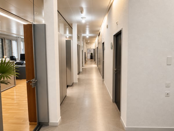 Einzelbüro mit viel Tageslicht und Blick ins Grüne 5