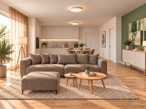 4.5-Zimmer-Apartment mit 3 Schlafzimmern | LOU Luzern 2