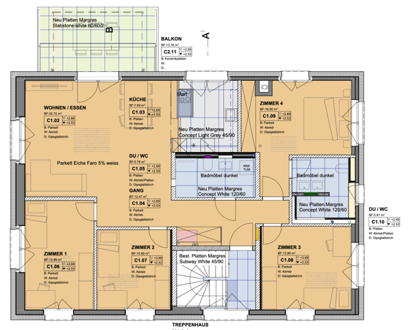 Wunderschöne 5,5 Zimmerwohnung in St. Silvester im Eigentumsstandard 6
