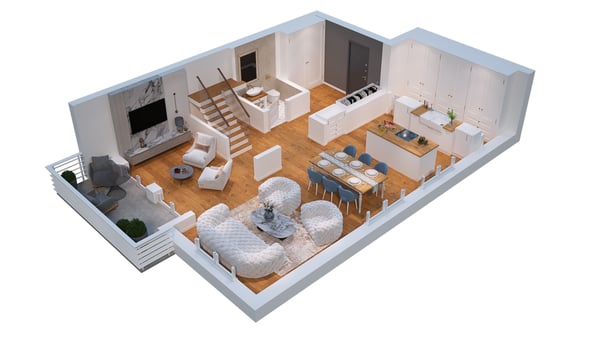 TIME TO RELAX-FAMILIENHEIM--1.5 ZIMMER MAISONETTE, 140M2 INKL. 1 TGPP 8