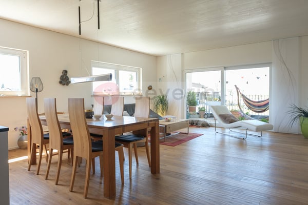 EINFACH BESONDERS-WUNDERSCHÖNE 3.5 ZIMMER ATTIKAWOHNUNG, 35m2 TERRASSE 1