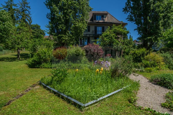 UNWEIT EGLISAU -HISTORISCHE VILLA MIT GARTENPARADIES-180M2 - 8.5 ZIMME 12