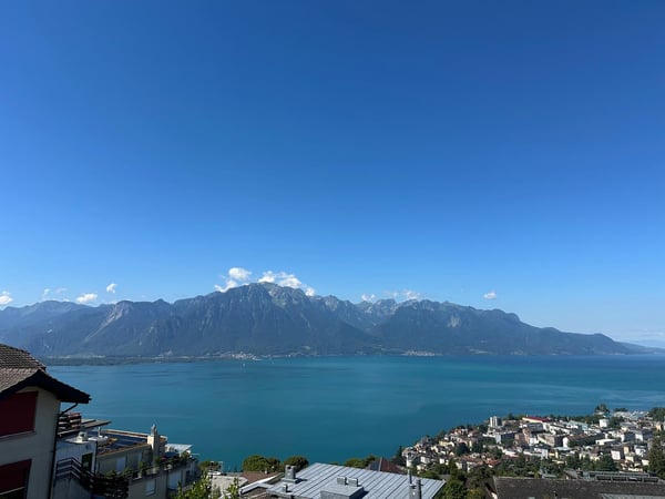 Magnifique appartement en attique de 3 pièces avec vue panoramique à Chernex