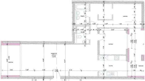 ELEGANTE ED AMPIO APPARTAMENTO 1.5 IN ZONA SERVITA 13