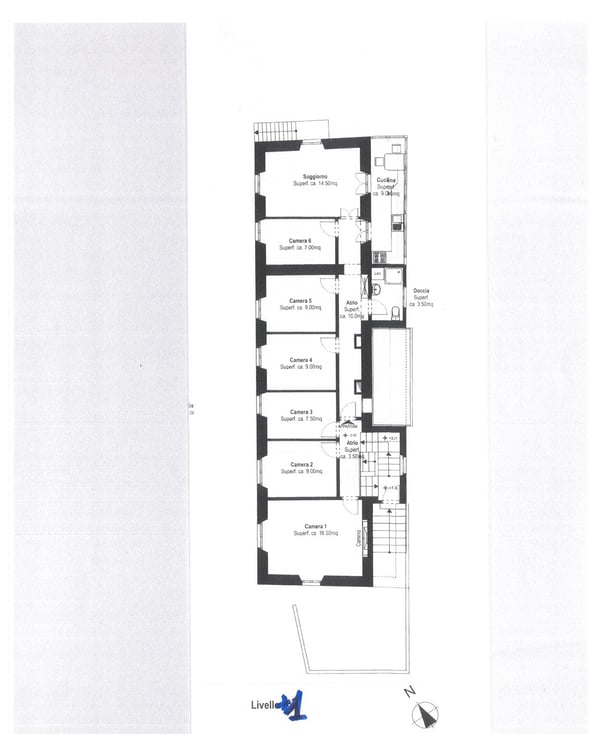INTERESSANTE IMMOBILE DA RIATTARE NEL CUORE DI TESSERETE 9
