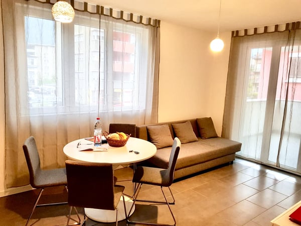 INTERESSANTE APPARTAMENTO 1.5 CON TERRAZZA E POSTEGGIO 10