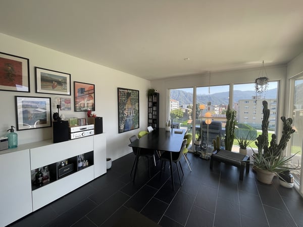 BELL' APPARTAMENTO 3.5 CON GRANDE TERRAZZA E 2 POSTEGGI 2