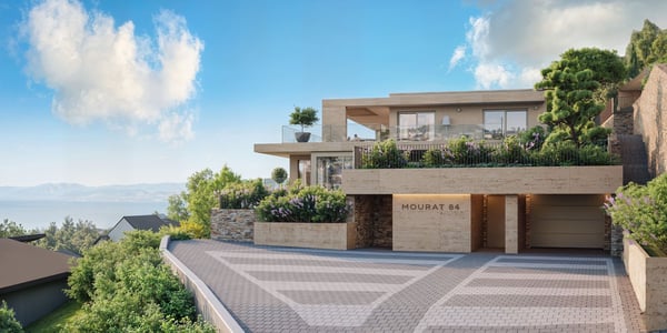 LUTRY – Adresse d’exception : 4,5 pièces surplombant le Léman