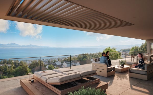 Charmant appartement de 3,5 pièces avec vue panoramique à Lutry 8