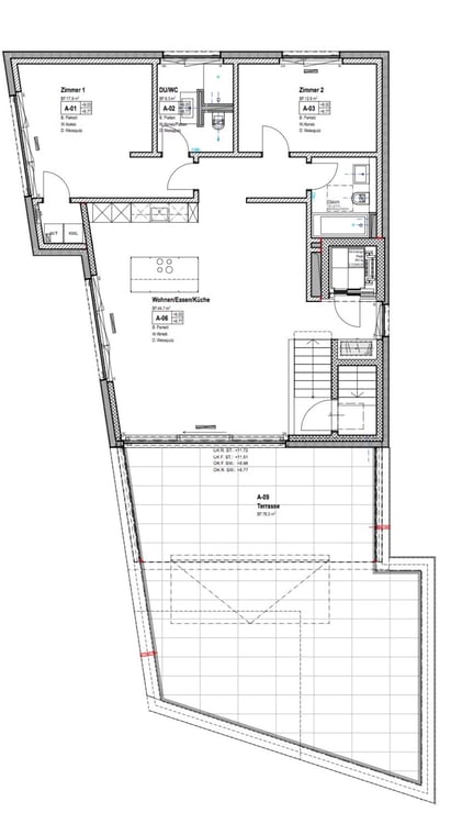 Moderne 3.5-Zimmer-Dachwohnung in Steinhausen – Neubau 2025 12