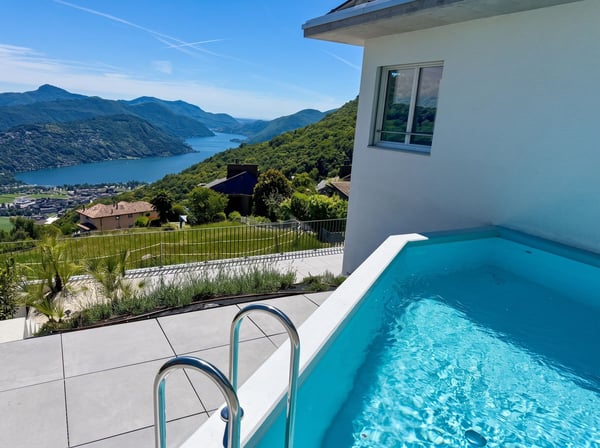 Cademario – Esclusiva villa con piscina e spettacolare vista lago 16
