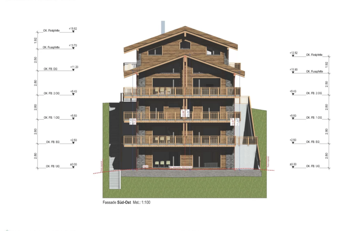 4.5 Appartamento Duplex Piano Terra-1° Piano Progetto Nuovo di Alta Classe a Zermatt - Residenza Principale