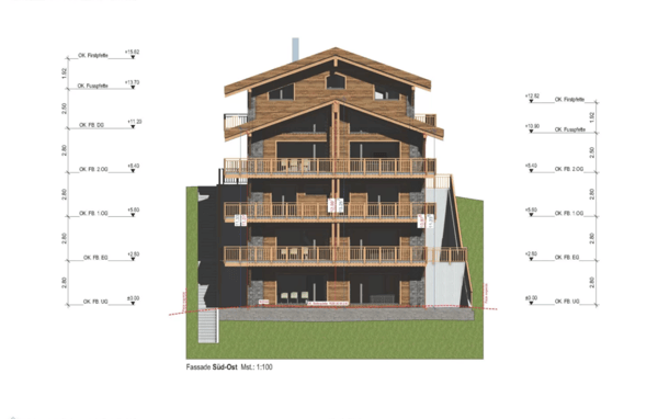 5.5 Duplexwohnung DG - Erstklassiges Neubauprojekt in Zermatt - Erstwohnsitz - Résidence principale 5