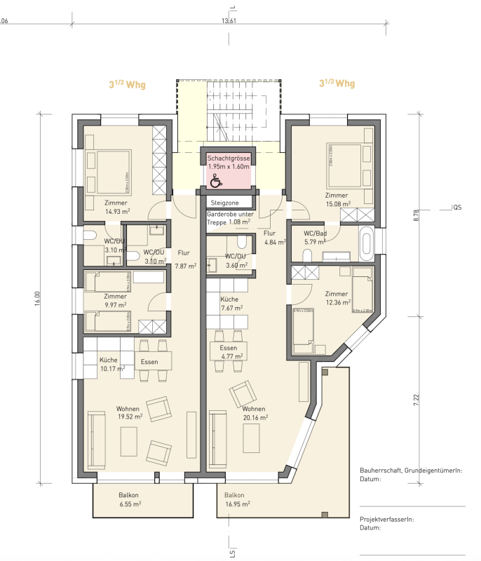 Progetto di nuova costruzione con vista sul Matterhorn - Residenza principale - 6 unità