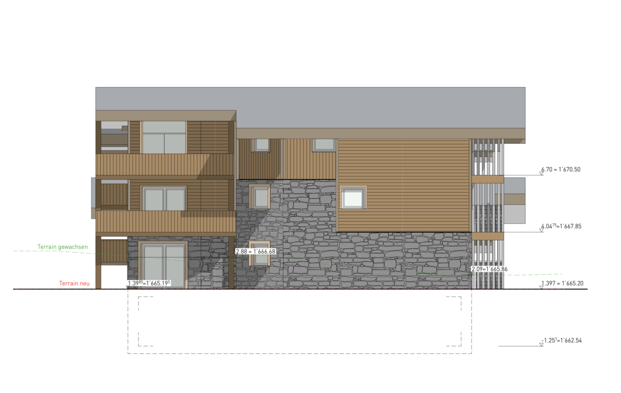 Progetto di nuova costruzione con vista sul Matterhorn - Residenza principale - 6 unità