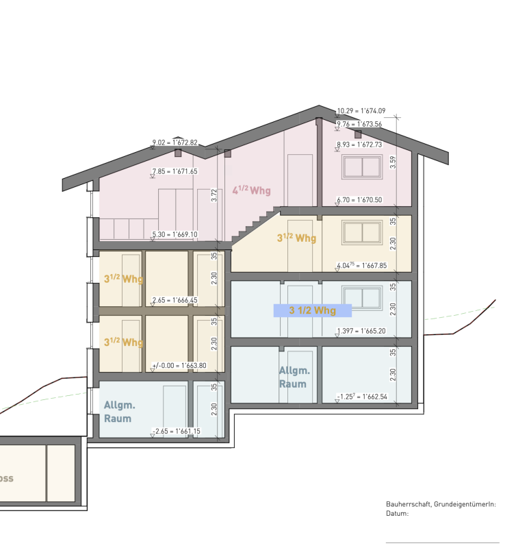 Progetto di nuova costruzione con vista sul Matterhorn - Residenza principale - 6 unità