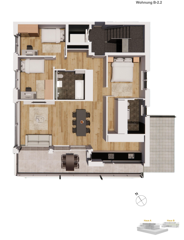 Einzigartiges Bauprojekt mit alpinen Weitblick in Brig - 9 exklusive Wohneinheiten! - 3 Whg. schon verkauft!
