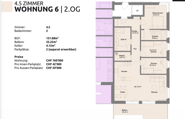 Attraktives Mehrfamilienhaus mit 8 modernen und stilvollen 4.5/5.5 Zi. Wohnungen 28