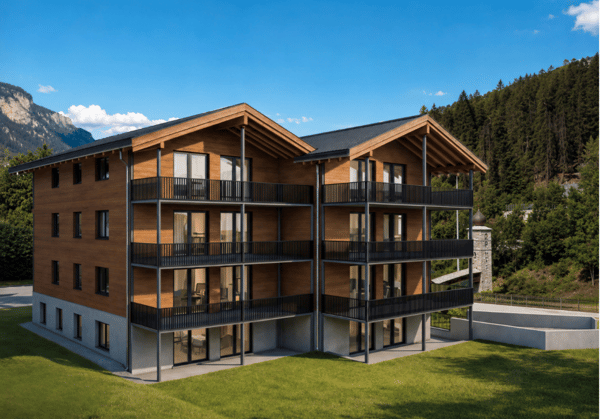 Attraktives Mehrfamilienhaus mit 8 modernen und stilvollen 4.5/5.5 Zi. Wohnungen