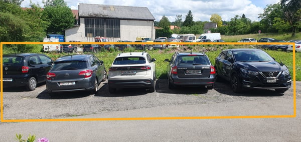 Parkplätze im Wohnquartier - Dübendorf 10