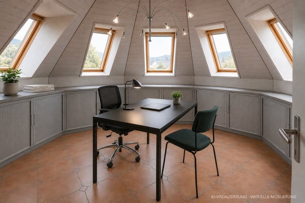 Helles 1.5-Zimmer-Gewerbelokal im 5. OG in Menziken – ideal als Praxis oder Büro 1