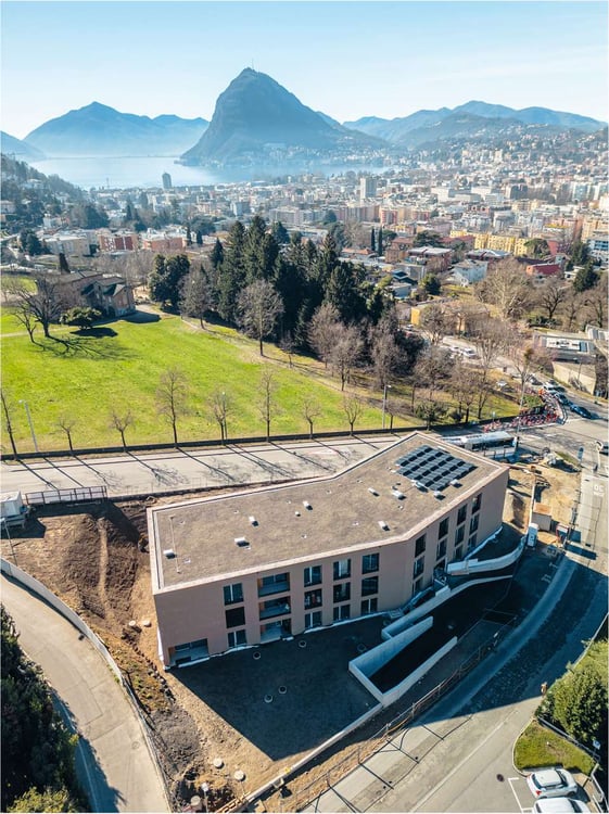 4.5 a Pregassona nuovo esposizione al sud 1 piano 4