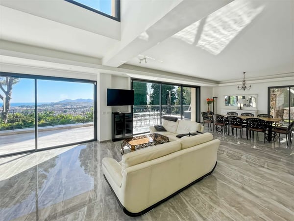 Villa contemporanea vista mare 5