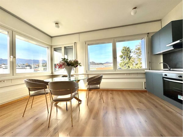 Appartamento 1.5 locali arredato in centro a Lugano zona Elvetico 1