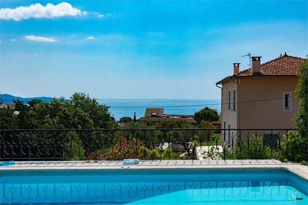 Esclusiva Villa Panoramica con Piscina a Nizza Costa Azzurra 4