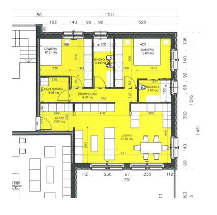 3 locali con terrazzo - Residenza Bellavista 8
