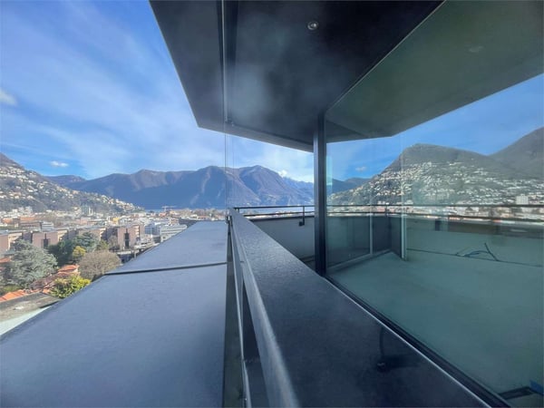 Nuovo Attico con Vista Lago a Lugano, posizione centrale 1
