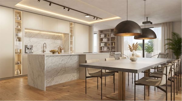 Prestigioso attico panoramico con terrazze coperte 7