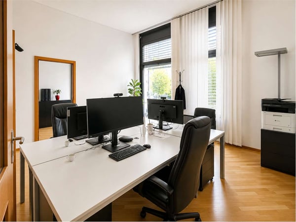 Uffici comunicanti all'interno di un Business Center a Lugano centro - 1