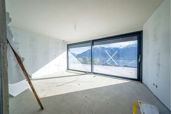 Attico di lusso 5.5 NUOVO Minusio vista lago 12