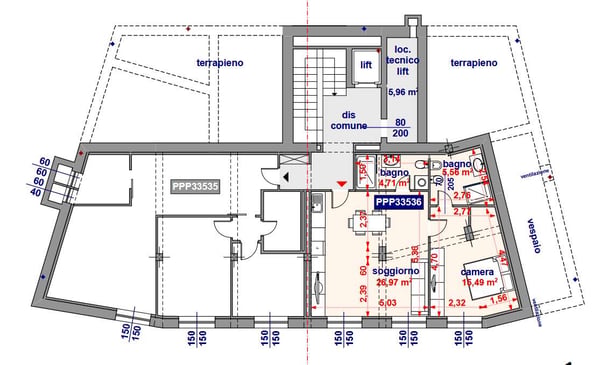 Appartamento 3.5 locali ristrutturato a nuovo Lugano centro 2