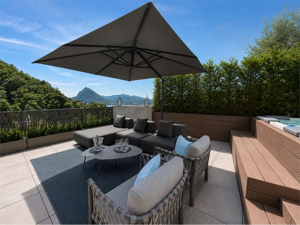 Appartamento di recente costruzione di 3.5 locali a Lugano vista lago 6