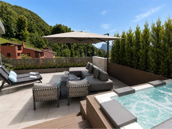 Appartamento di recente costruzione di 3.5 locali a Lugano vista lago 7