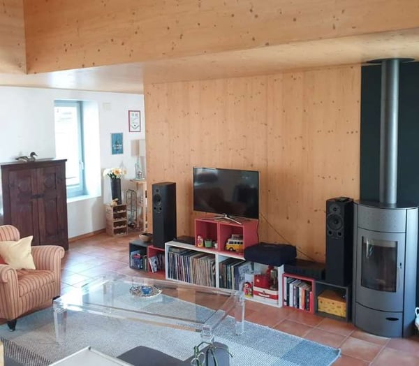 Affascinante casa Loft in affitto a Barbengo - 112 m², giardino e post 2