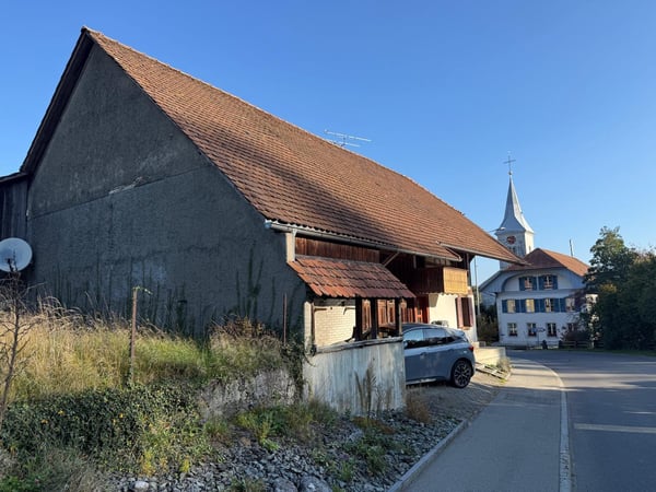 Charmantes Bauernhaus mit Garage und grossem Garten in Mühledorf SO 26