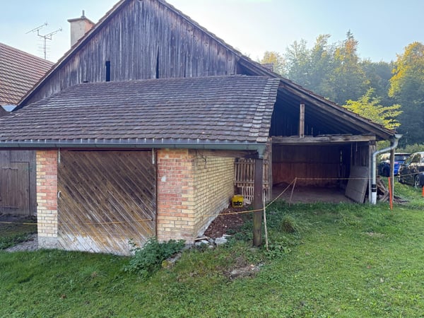 Charmantes Bauernhaus mit Garage und grossem Garten in Mühledorf SO 9