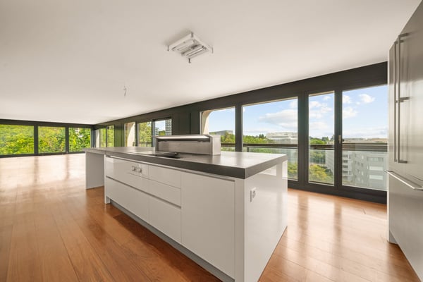 Unique penthouse with rooftop and swimming pool and amazing view on the lake and the Jet d’Eau 10