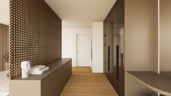 Unique penthouse with rooftop and swimming pool and amazing view on the lake and the Jet d’Eau 5