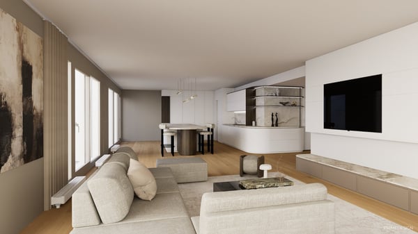 Unique penthouse with rooftop and swimming pool and amazing view on the lake and the Jet d’Eau 4