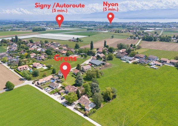 Magnifique villa individuelle rénovée avec vue panoramique à 5 minutes de Nyon 17