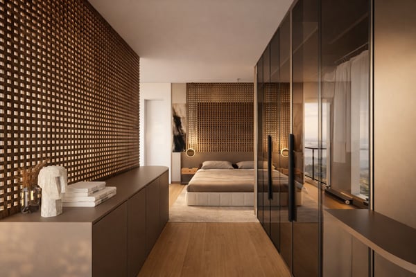 Unique penthouse with rooftop and swimming pool and amazing view on the lake and the Jet d’Eau 11